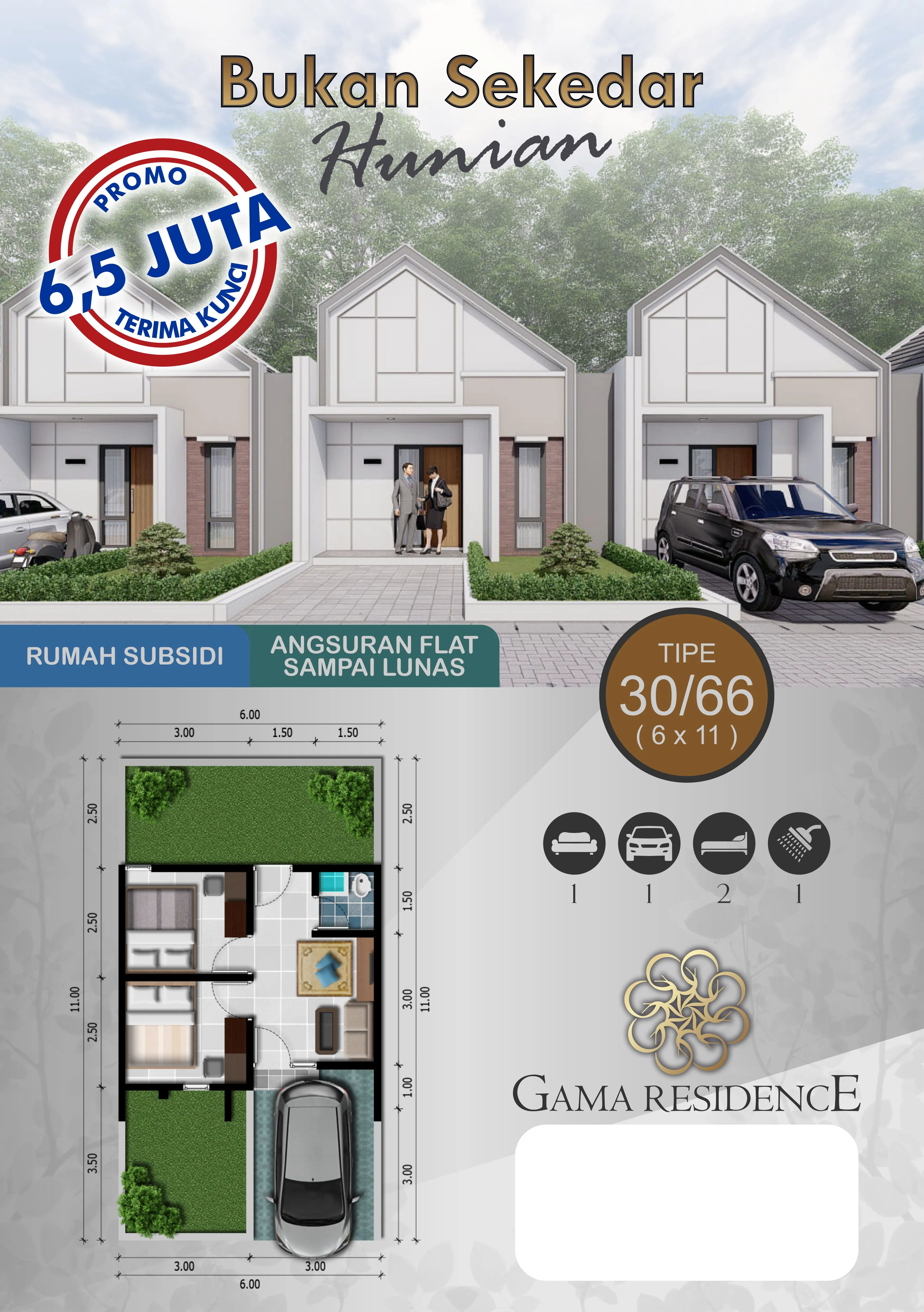 Promo Beli Rumah Murah 6,5 Jutaan Langsung Terima Kunci di Pasuruan